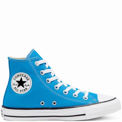 Férfi Converse Seasonal Colour Chuck Taylor All Star Magasszárú Cipő CO3421759 Kék